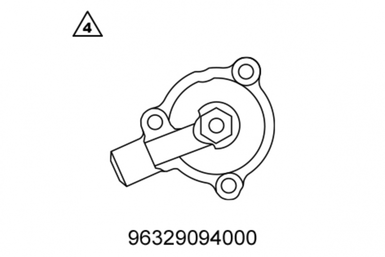 ADAPTER FOR OIL PRESSURE GAUGE KTM