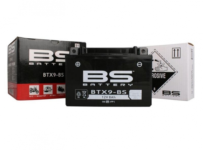 BATTERIE BS BT4L-BS / YT4L-BS / YT4LBS