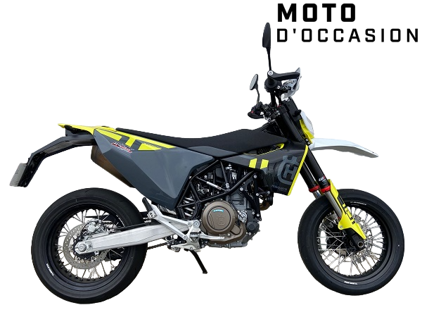 HUSQVARNA 701 SM GRISE 2023 ABS (Eligible permis A2) 