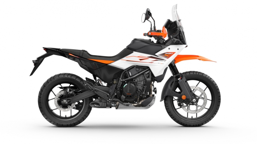 KTM 390 ADVENTURE X BLANC 2025