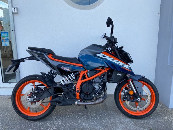 KTM 390 DUKE BLEU 2024 ABS