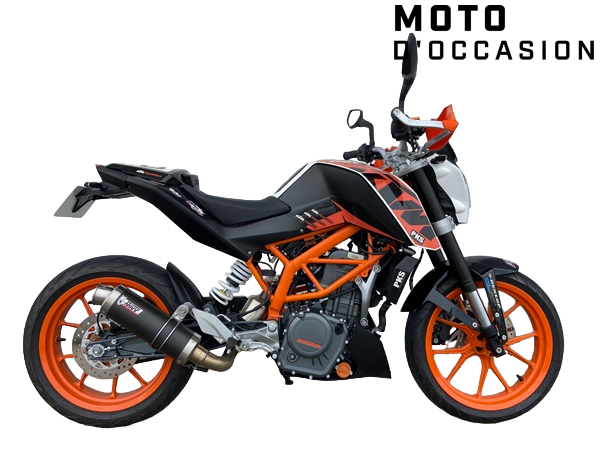 KTM 390 DUKE WHITE 2014 ABS (Eligible permis A2)