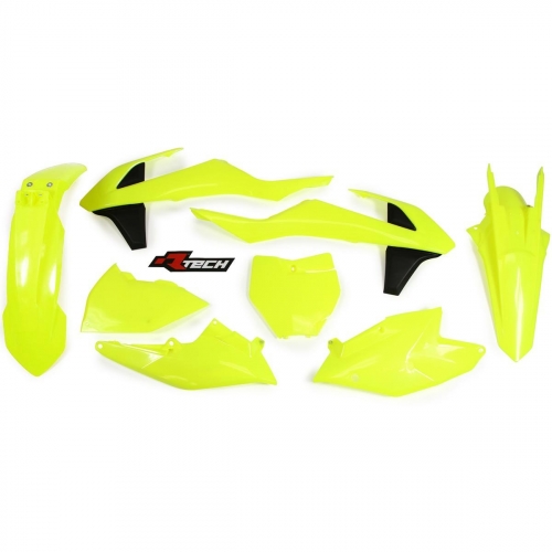 Kit Plastique Racetech Jaune Fluo Ktm 125150 Sx 16 18 250