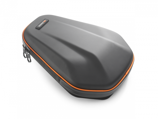 SACOCHE SELLE PASSAGER 4L NOIR/ORANGE KTM 990 DUKE 24