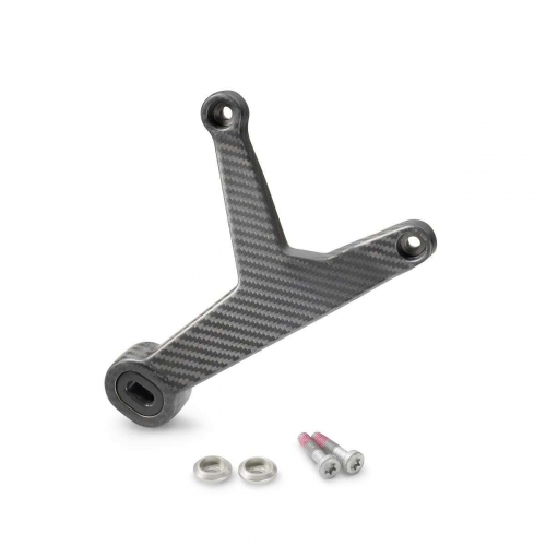 SILENCER BRACKET CARBON KTM