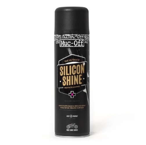 SPRAY PROTECTION MOTO MUC-OFF MOTORCYCLE SILICON SHINE SPRAY 500ML