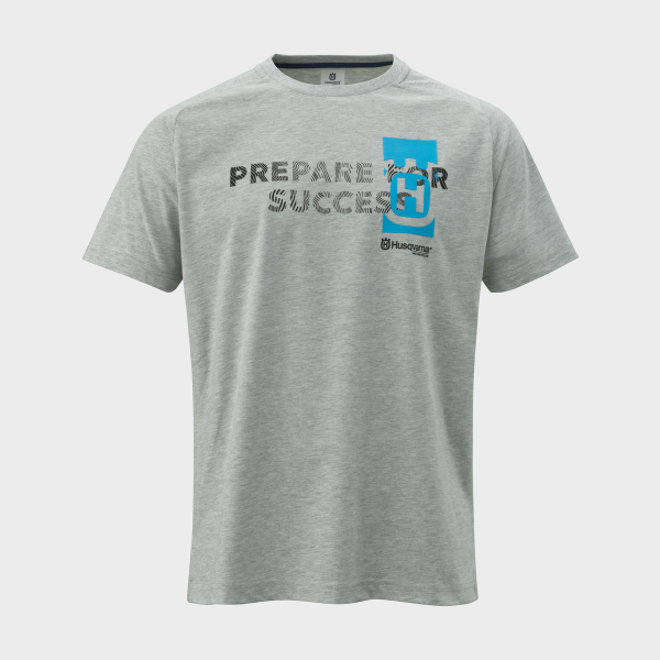 TEE SHIRT HUSQVARNA MOTORCYCLES SUCCESS GRIS